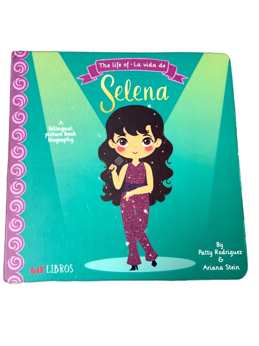 🎇🎆3for$9 Selena Bilingual Kids Bio Book